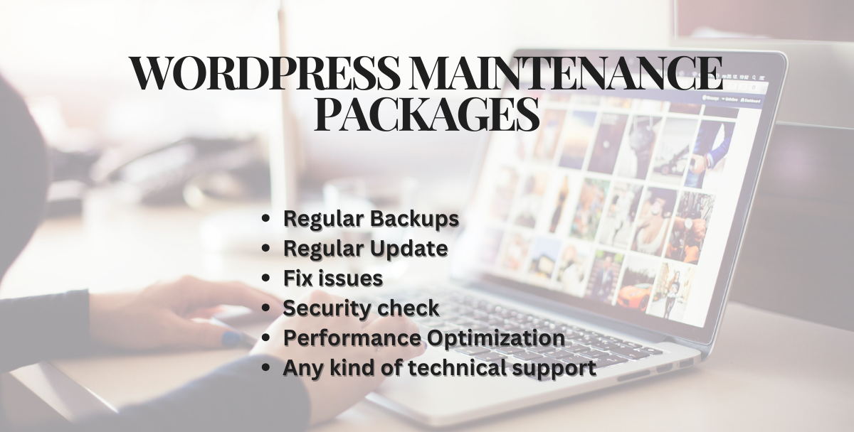 worpress maintenance packages